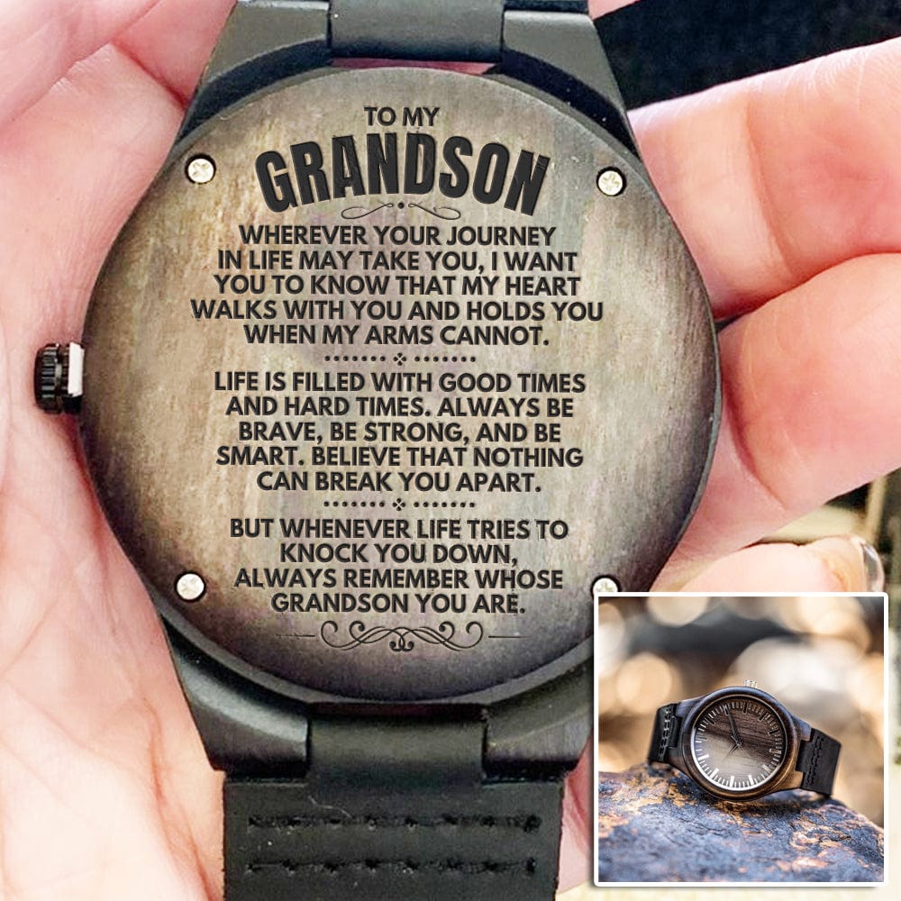 to my grandson wood watch wh df20b377